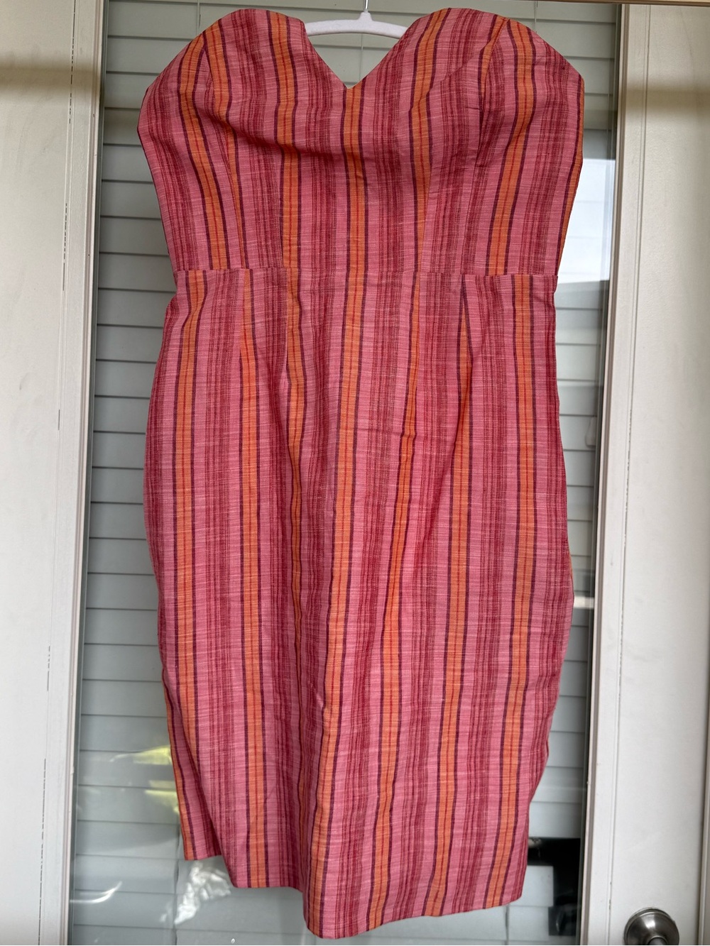 NWT Heidi Merrick strapless bustier dress